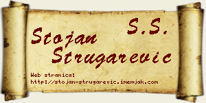 Stojan Strugarević vizit kartica